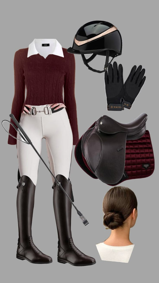 Complete Jockey Riding Set – Formal Equestrian Show Outfit