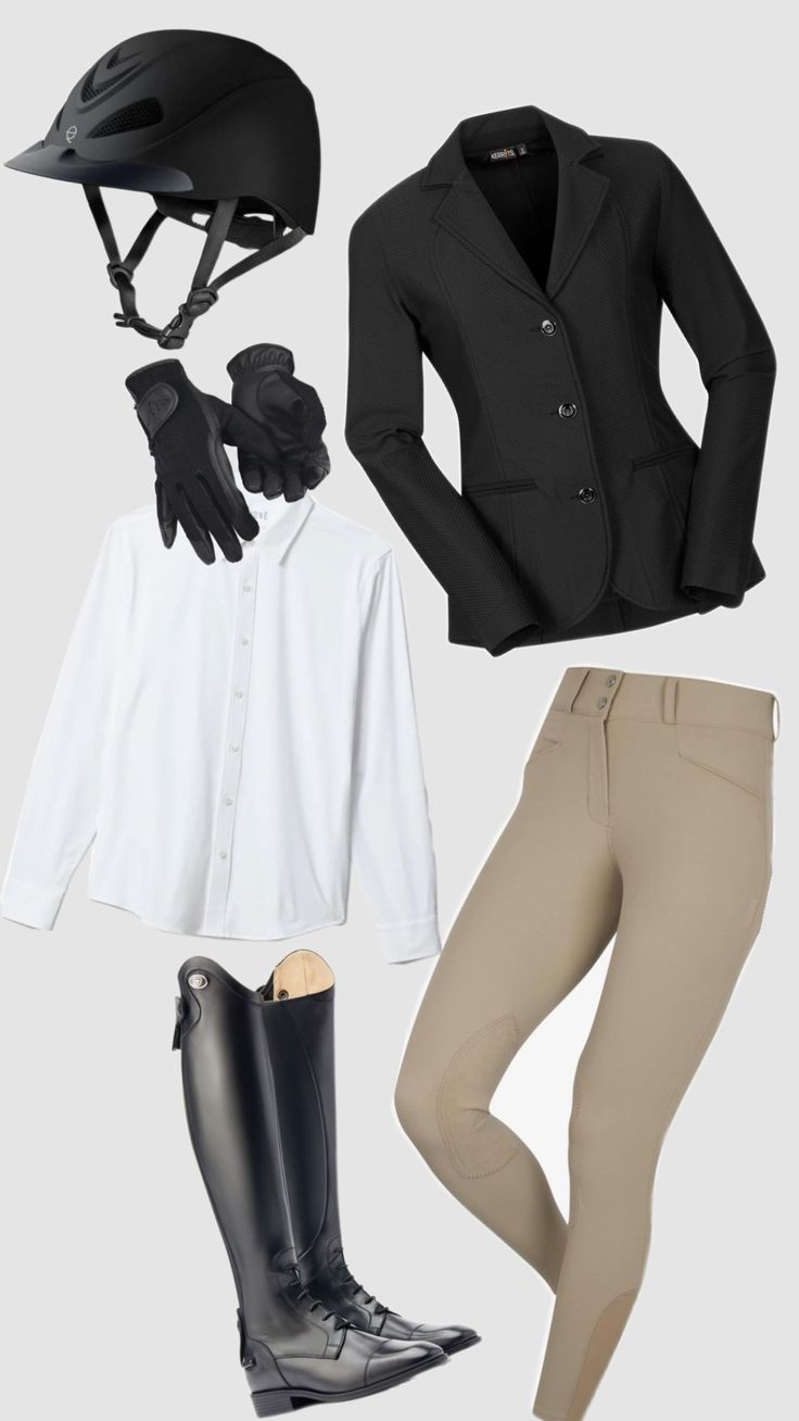 Complete Jockey Riding Set – Formal Equestrian Show Outfit