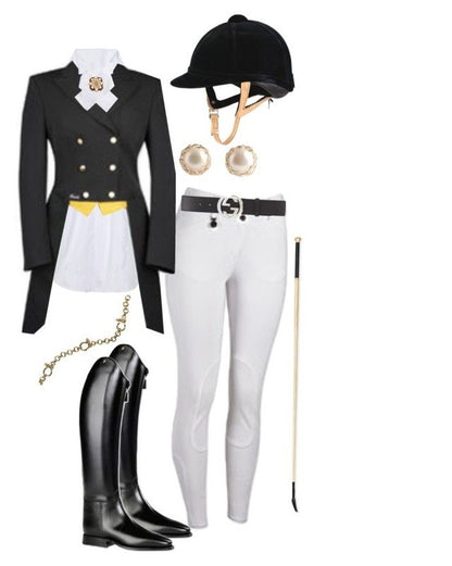 Complete Jockey Riding Set – Formal Equestrian Show Outfit