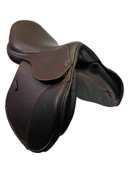 Close Contact Jumping Saddles – Premium Leather Forward Flap Saddles (3801 Style)